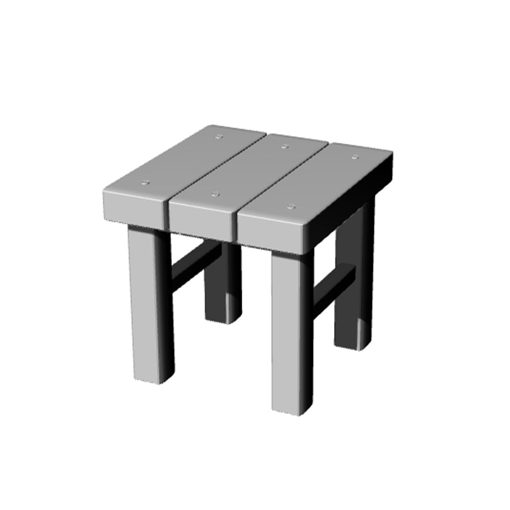 Yao's Studio LYT275 Stool HO/OO/Z/N/TT Railroad Miniature Accessory Display Props Secondary image