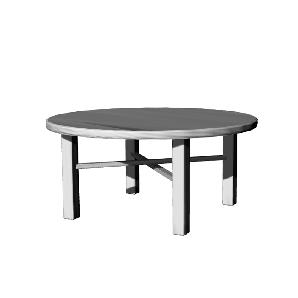 Yao's Studio LYT281 Round Table HO/OO/Z/N/TT Railroad Miniature Accessory Display Props Secondary image