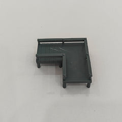 Yao's Studio LYT309 Right Angle Boardwalk 17mm48*48mm HO/OO/Z/N/TT Railroad Miniature Accessory Display Props
