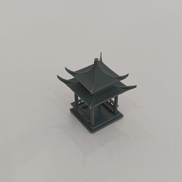 Yao's Studio LYT314 Chinese Style Pavilion HO/OO/Z/N/TT Railroad Miniature Diorama House Building
