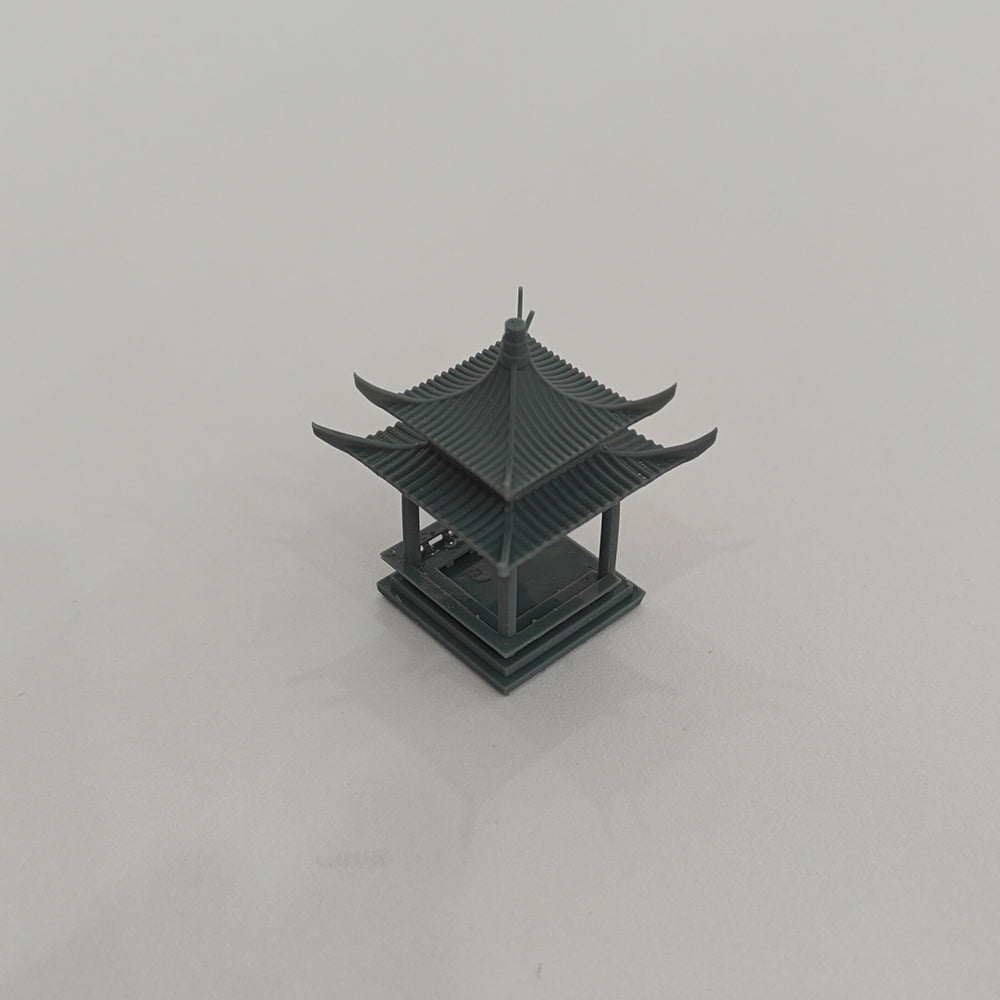 Yao's Studio LYT314 Chinese Style Pavilion HO/OO/Z/N/TT Railroad Miniature Diorama House Building