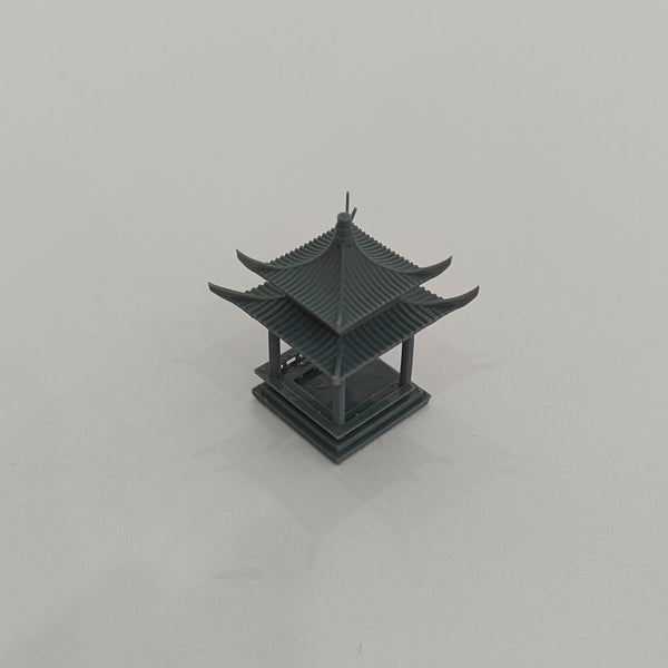 Yao's Studio LYT314 Chinese Style Pavilion HO/OO/Z/N/TT Railroad Miniature Diorama House Building