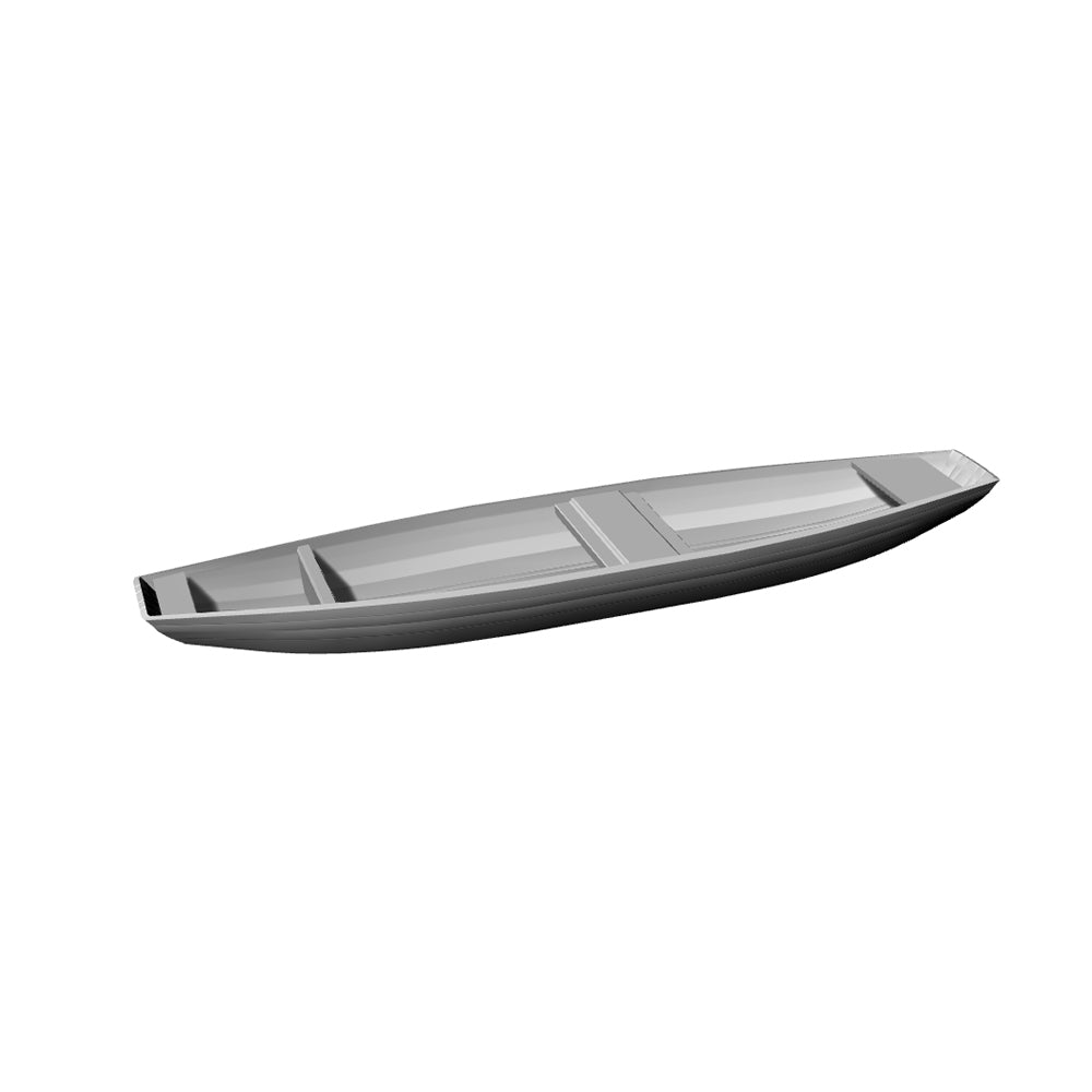 Yao's Studio LYT323 Wooden Boat HO/OO/Z/N/TT Railroad Miniature Accessory Display Props Secondary image