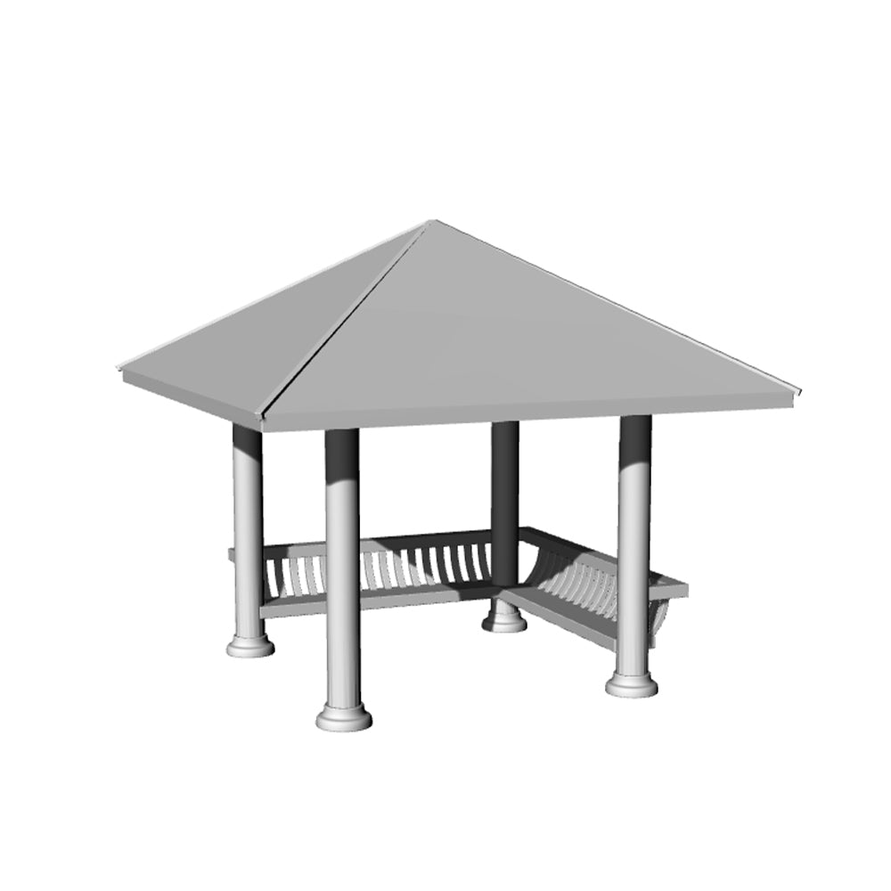 Yao's Studio LYT326 Pavilion HO/OO/Z/N/TT Railroad Miniature Accessory Display Props — detail view 2