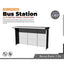 Yao's Studio LYT336 Bus Station HO/OO/Z/N/TT Railroad Miniature Accessory Display Props