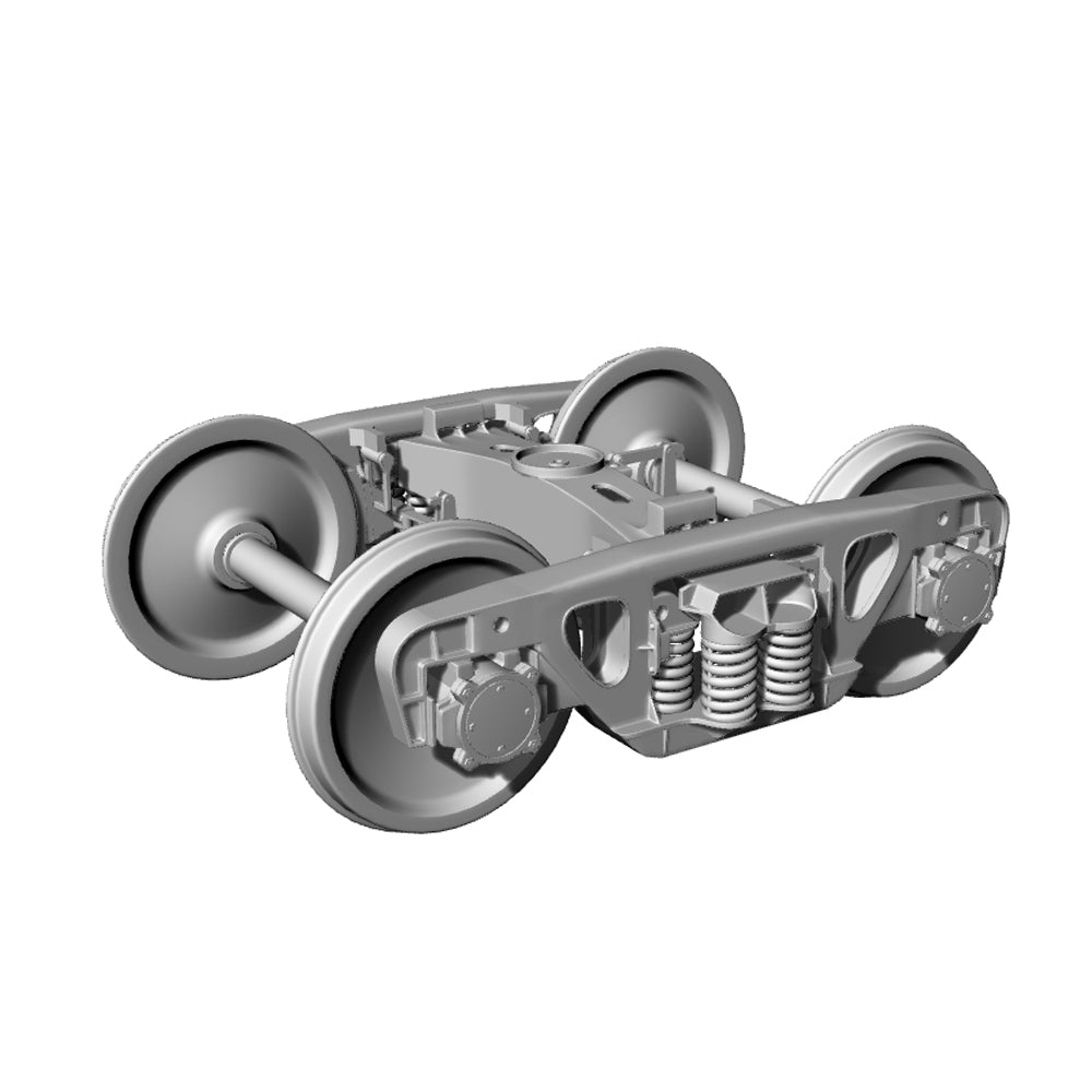 Yao's Studio LYT337 Resin Springs Bogies And Whee HO/OO/Z/N/TT Railroad Miniature Accessory Display Props — detail view 2