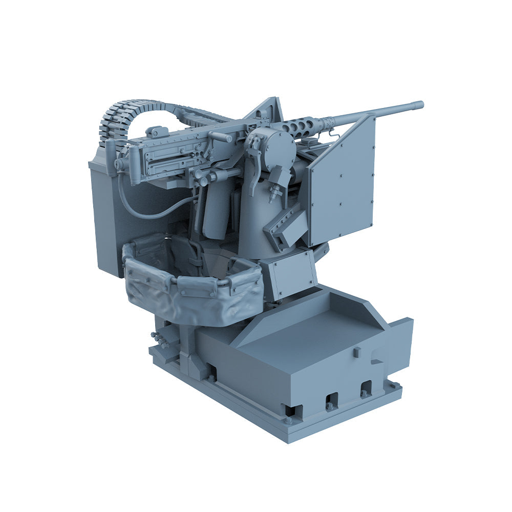 Yao's Studio LYTG018 Model Upgrade Parts 12.7mm M2HB Machine Gun Group for US M1A1 Abrams MBT Secondary image