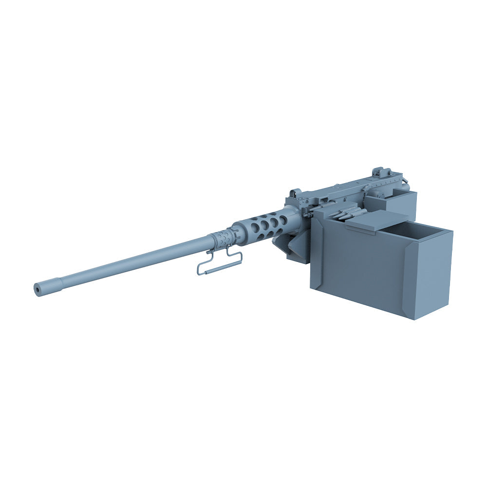 Yao's Studio LYTG020 Model Upgrade Parts 12.7mm M2HB Machine Gun Group for US M1A1 Abrams MBT — detail view 2