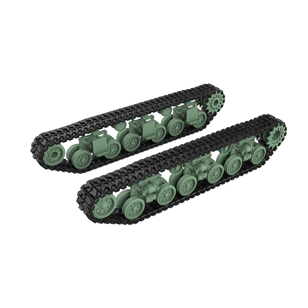 Yao's Studio LYTG023 Model Upgrade Parts M4A3 (76)W Sherman HVSS Tank Tracks Secondary image