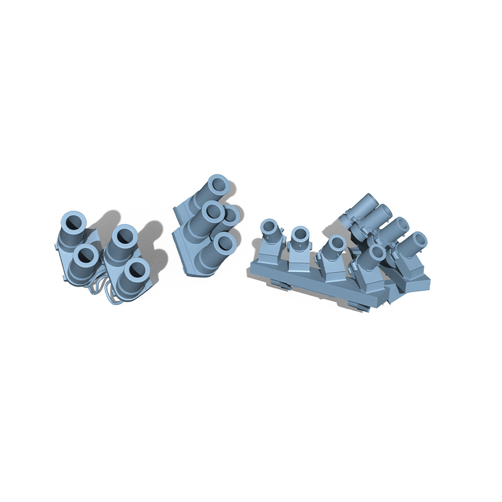 Yao's Studio LYTG032 1/35(48,72,144) Model Upgrade Parts Soviet T-55 Smoke Grenade Launchers/Smoke Grenades — detail view 3