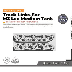 Yao's Studio LYTG057 1/35(48,72,144) Model Upgrade Parts M3 Lee & Grant Track Links