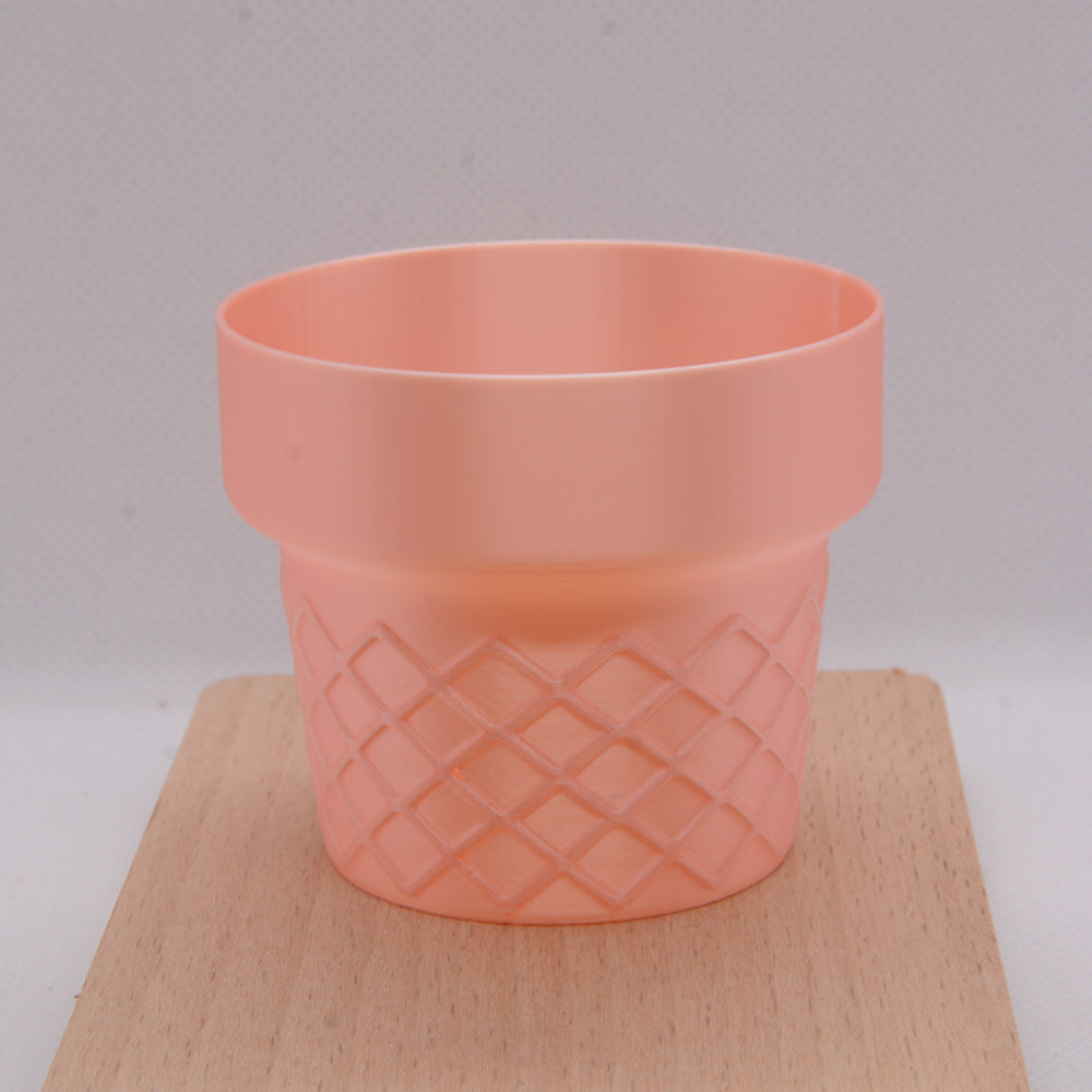 LYTP011B/E/G 1/L 1/M 1/S Ice Cream Cone Succulent Planter  Adorable Creative Ice Cream Cone Succulent Planter – Mini Cute Pot for Succulents, Fun Dessert-Themed Decor, DIY Planting Gift