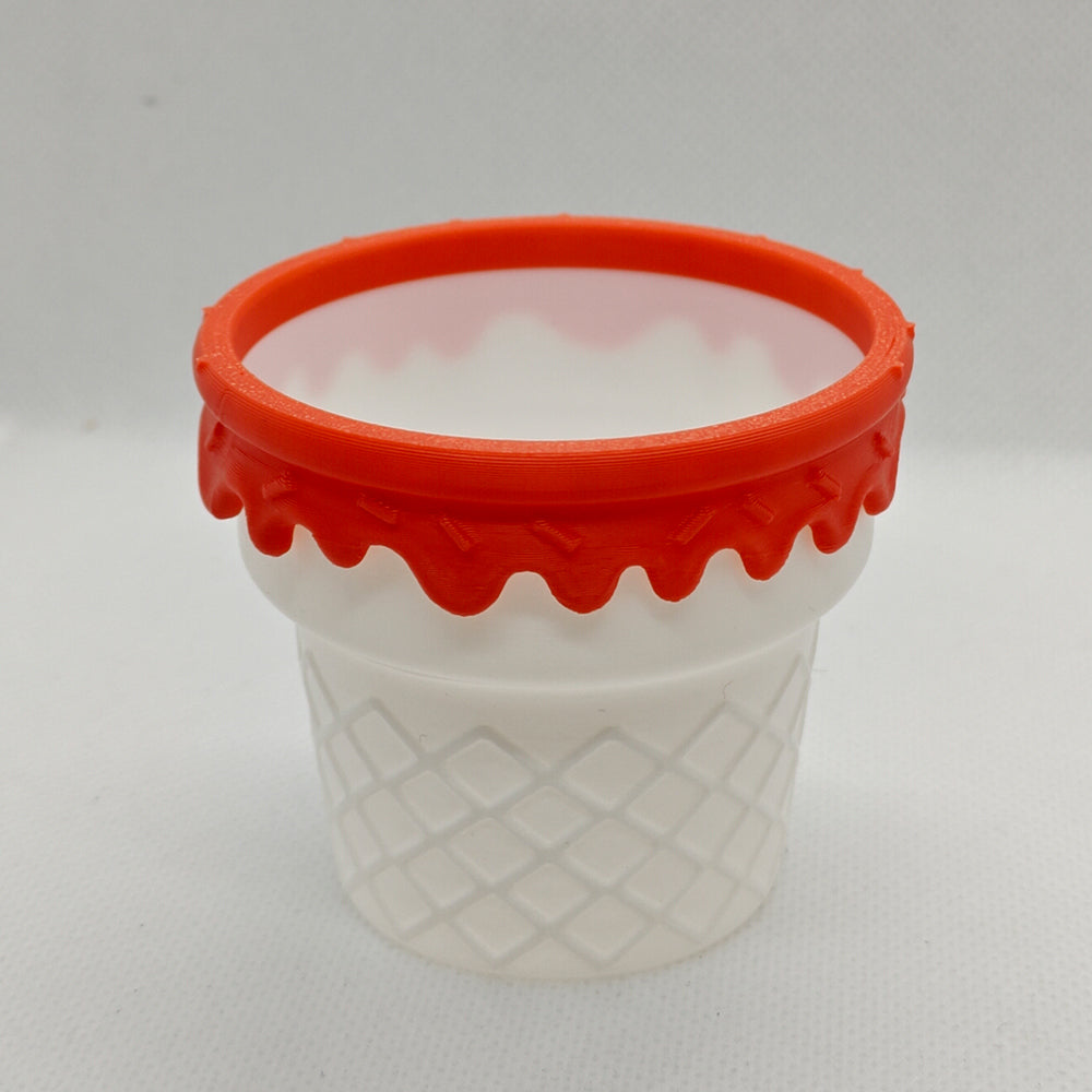 LYTP011B/E/G 1/L 1/M 1/S Ice Cream Cone Succulent Planter  Adorable Creative Ice Cream Cone Succulent Planter – Mini Cute Pot for Succulents, Fun Dessert-Themed Decor, DIY Planting Gift