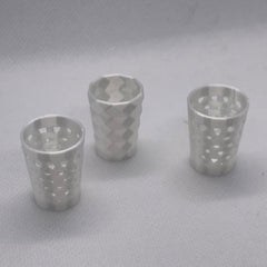 LYTP521E/F 1/12 1/6 Scale Trash Can Garbage Waste Paper Basket Lot of 3 Dollhouse Miniature Mini Diorama Decor Garden BJD Ornamental