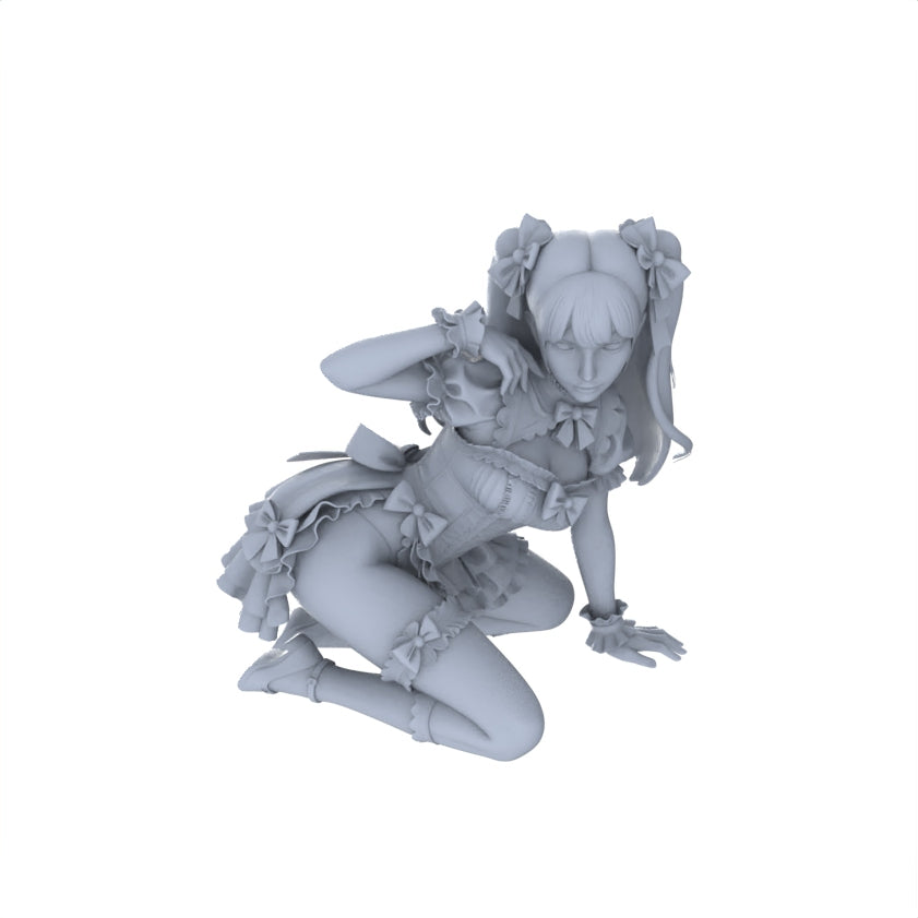Detail view of MRY-SFW LYTR158E Modern Sweet Cool Maid Style Female Single 1pc Model