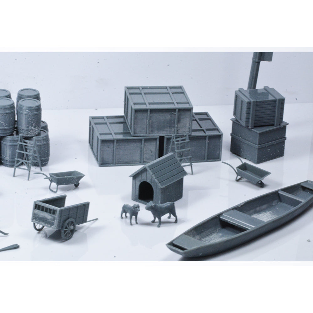 Yao's Studio LYTS035 Miniature Farm Building Set