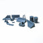 Yao's Studio LYTS043 Railway Scenery Gas Station Junk Stuff Set