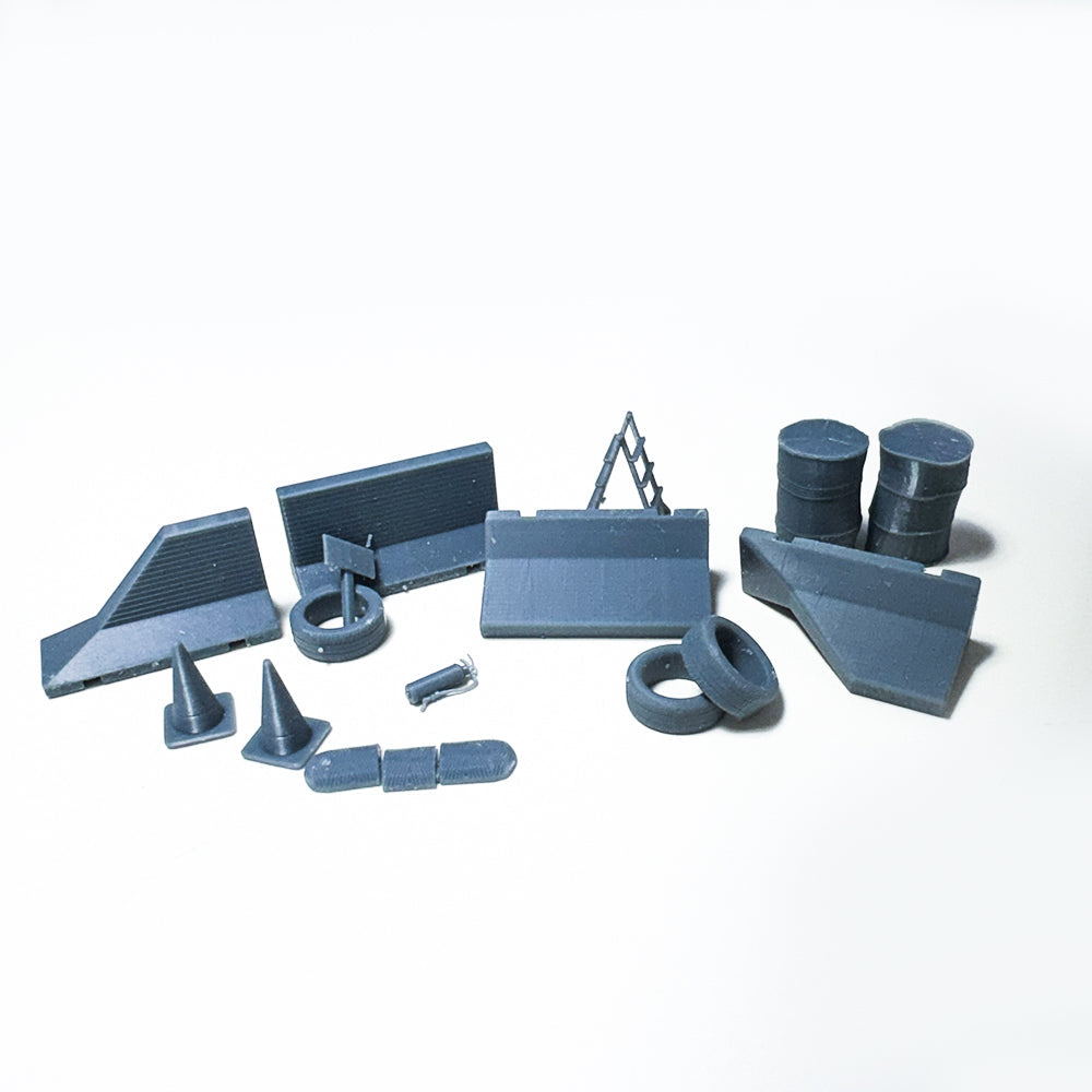 Yao's Studio LYTS043 Railway Scenery Gas Station Junk Stuff Set Secondary image