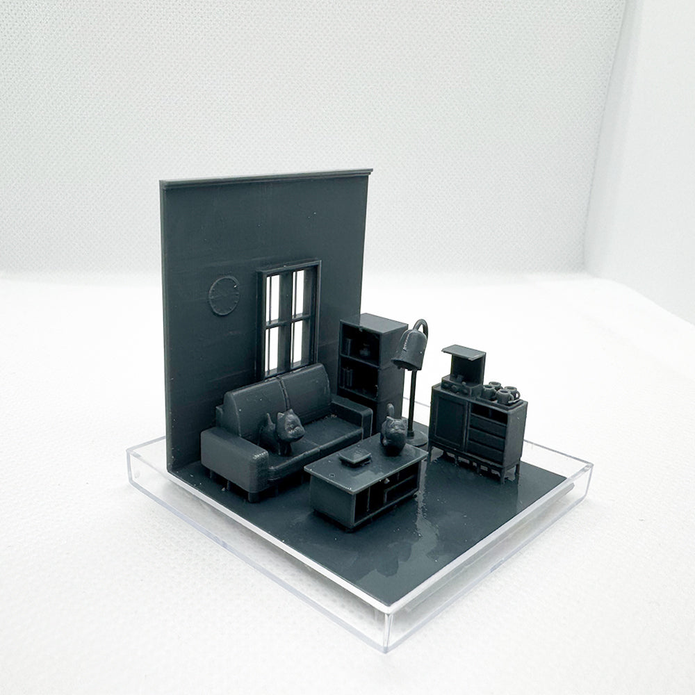 Yao's Studio LYTS013  Miniature Scenes Simulated Living Rooms Model Ornaments And Dollhouses Main image