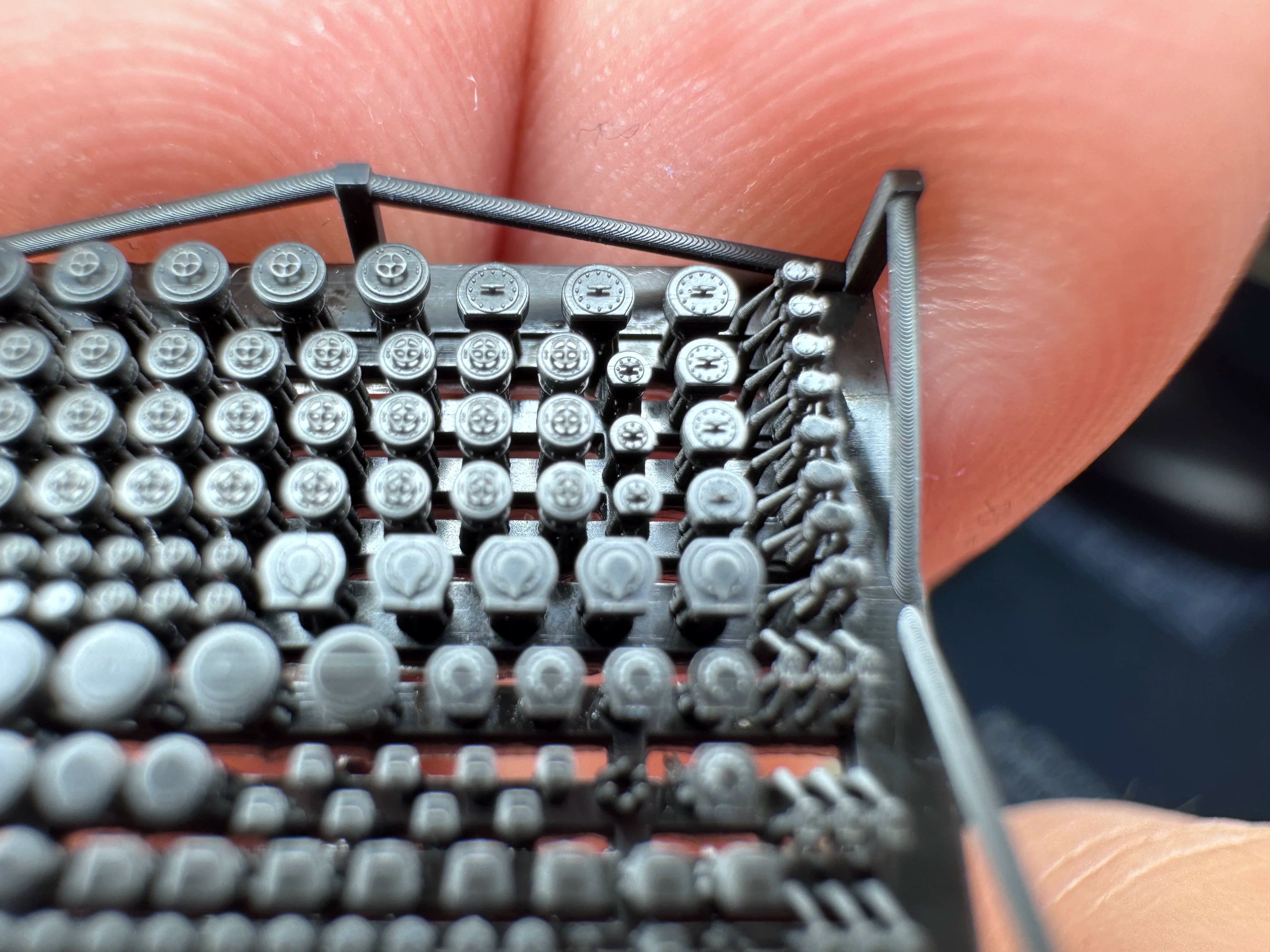 SSMODEL R700100  1/700scale battleship vent group