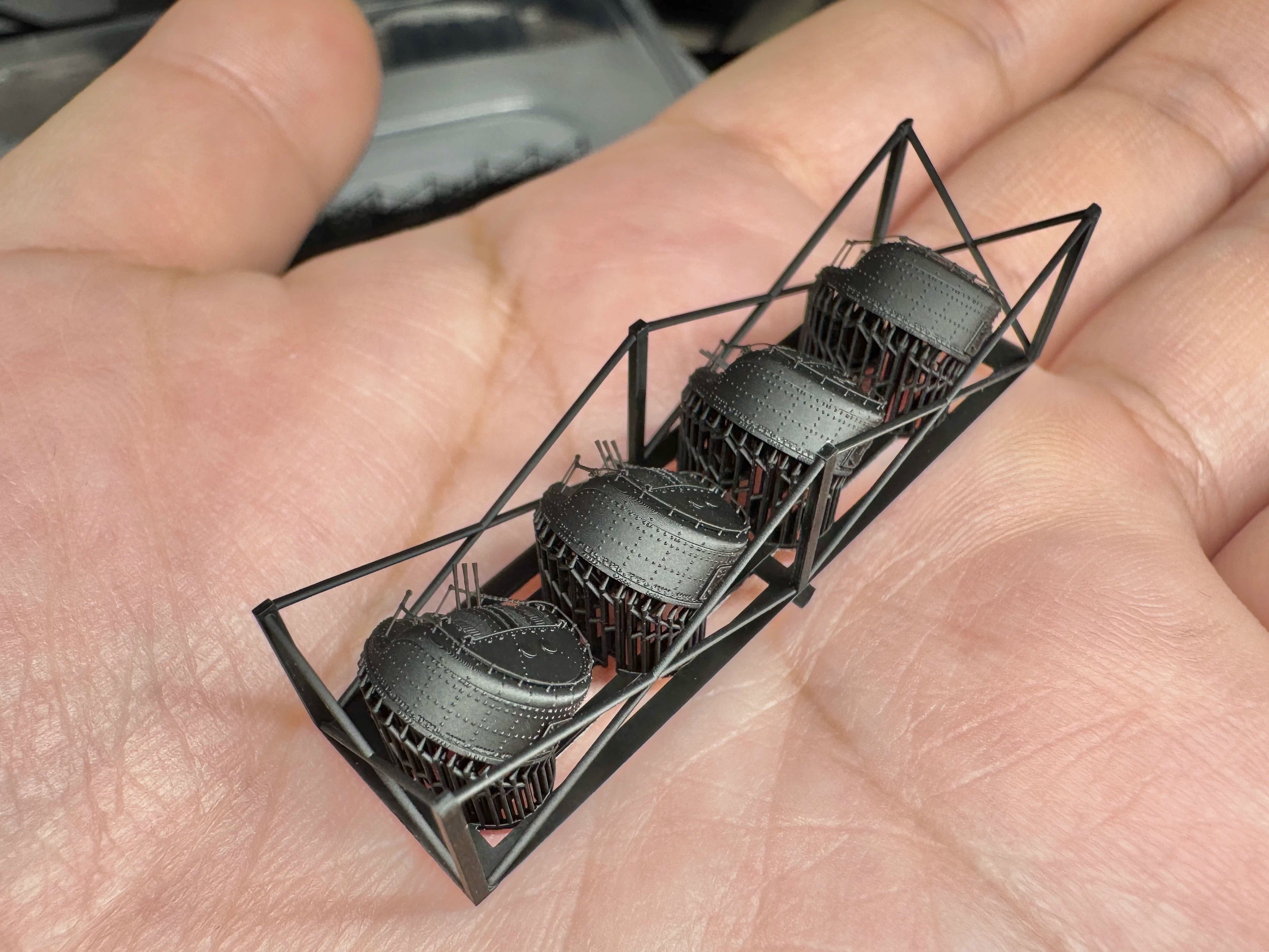 SSMODEL R350078 1/350 scale Jiulu triple with smoke shield A