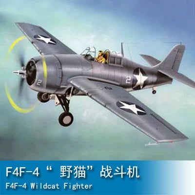 Trumpeter HOBBY BOSS 1/48 F4F-4 "Wildcat" fighter 80328 — scale model kit