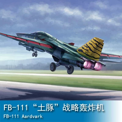 Trumpeter HOBBY BOSS 1/48 FB-111 "Aardvark" strategic bomber 80351 — scale model kit