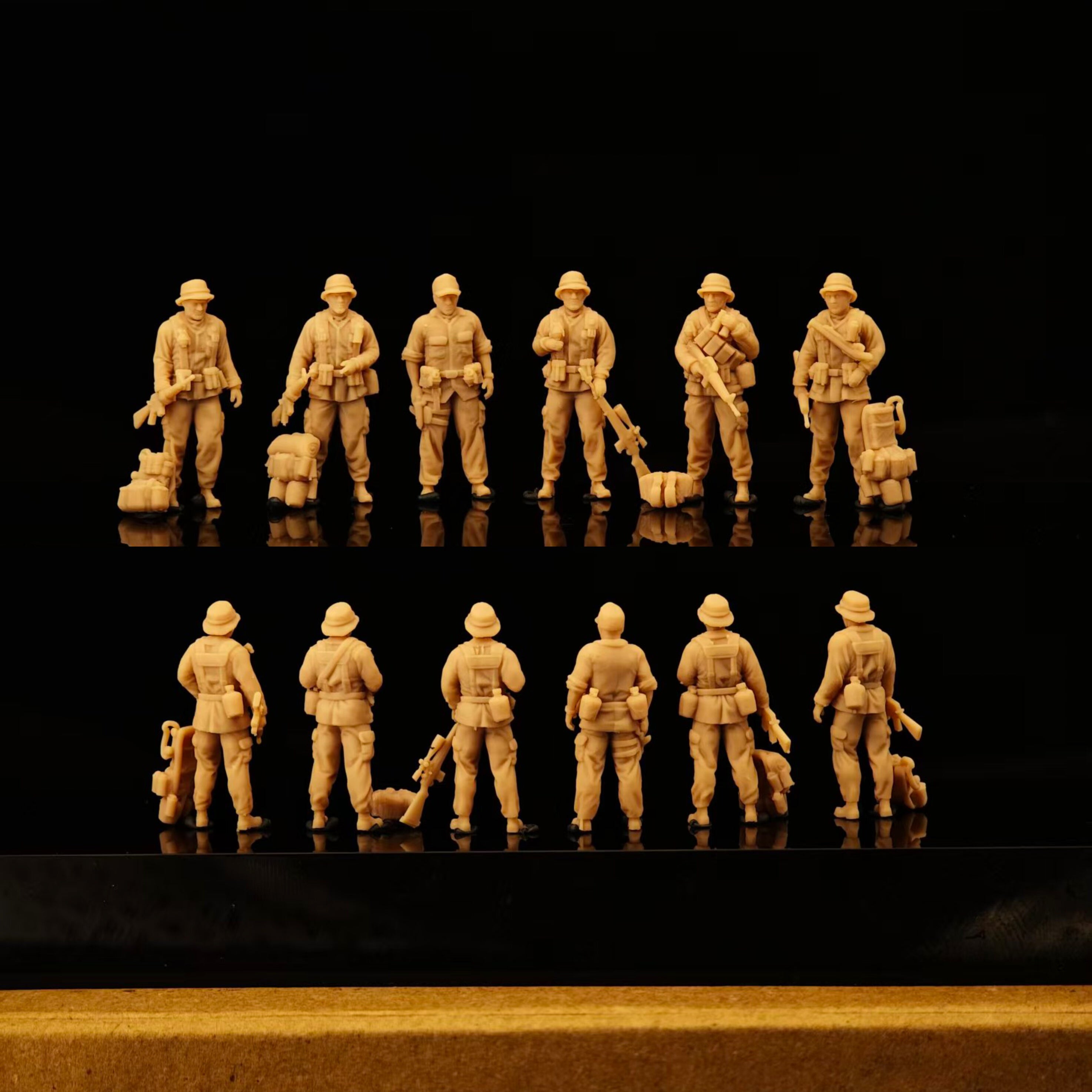 Six Rangers from the Vietnam War  LSSNO238 1/35/48/64/72/87/100/144