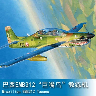 Trumpeter HOBBY BOSS 1/48 Brazilian EMB312 "Toucan" Trainer 81763 Main image