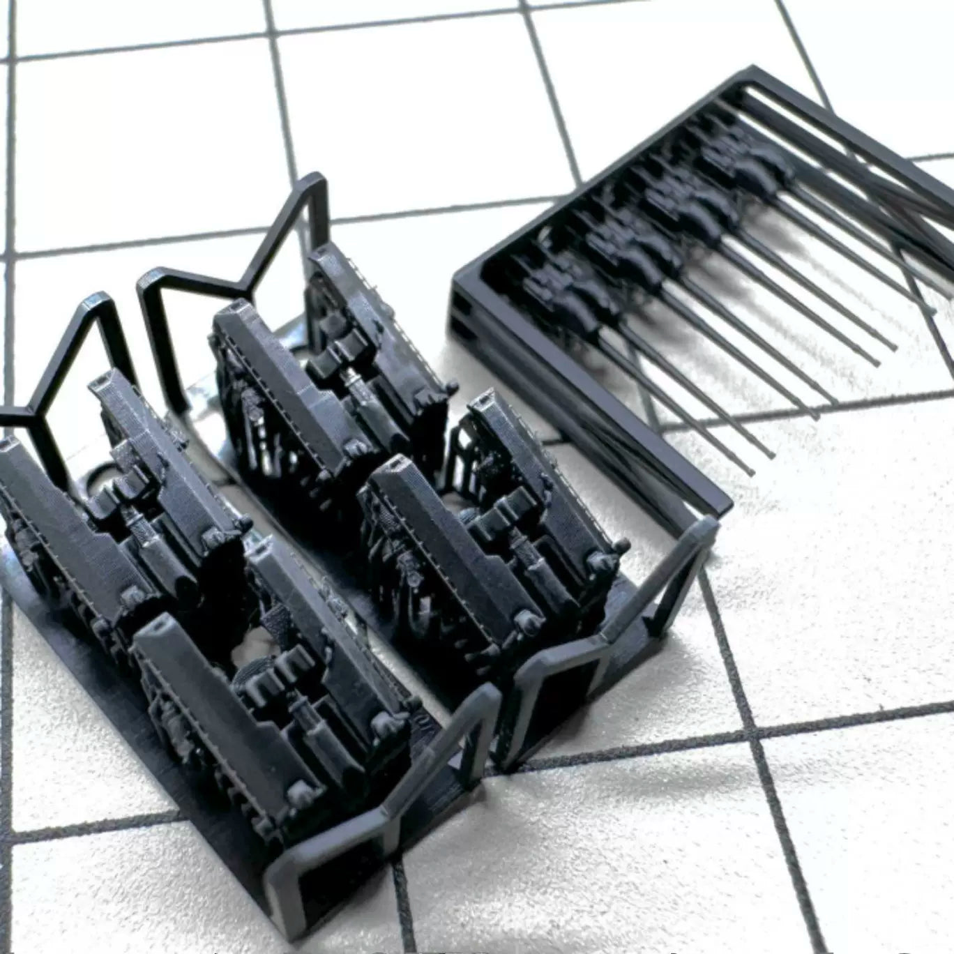 SSMODEL G700001 700 scale German 105mm SK C/33 LC31 dual mount