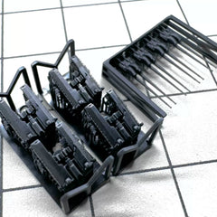 SSMODEL G700001 700 scale German 105mm SK C/33 LC31 dual mount