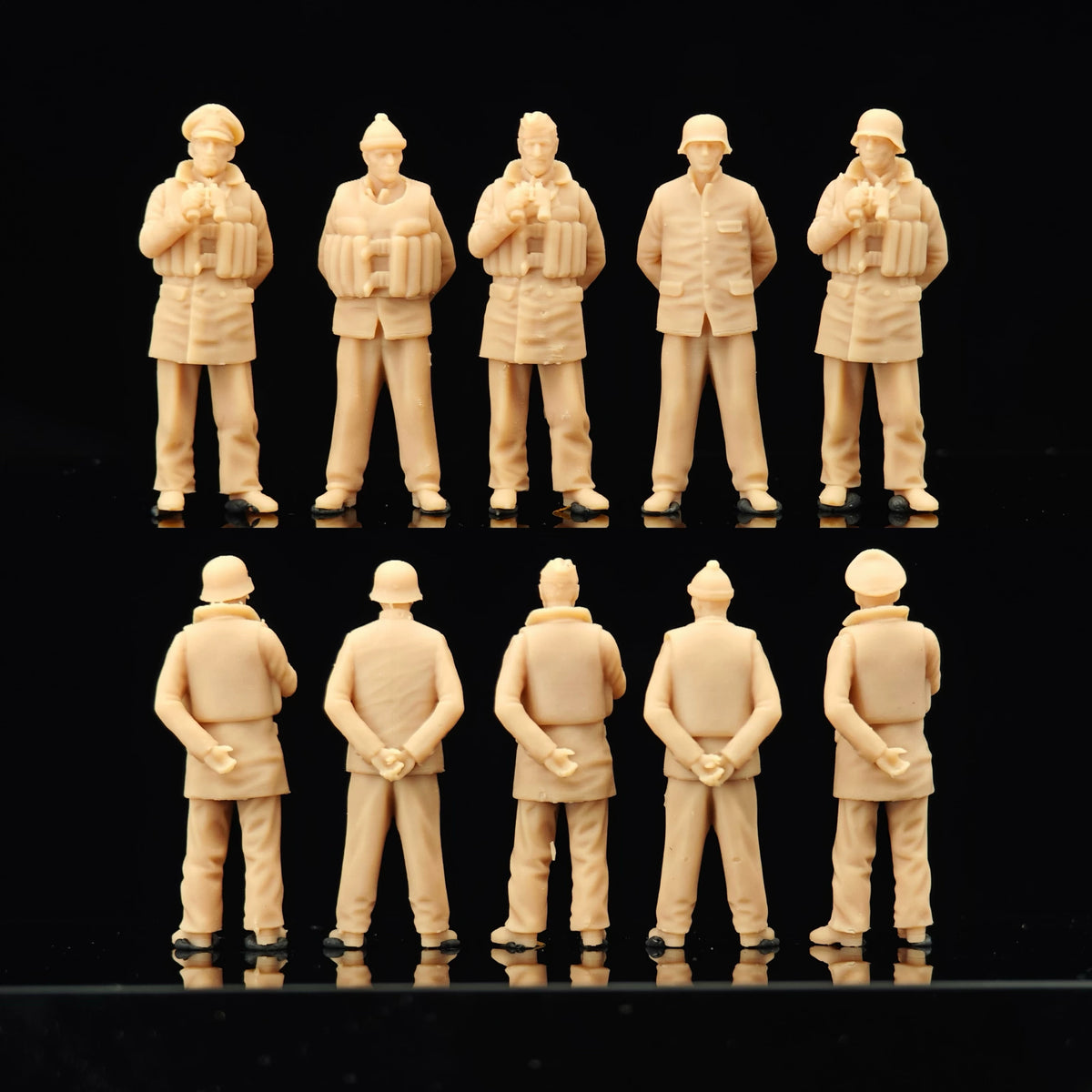 World War II D Navy 5-man group LSSNO163 1/35/48/64/72/87/100/144
