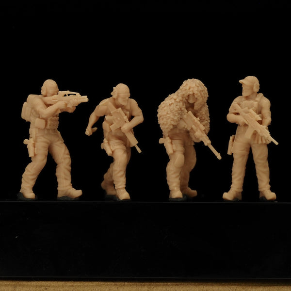 A modern drone team of 5 people LSSNO131 1/35/48/64/72/87/100/144
