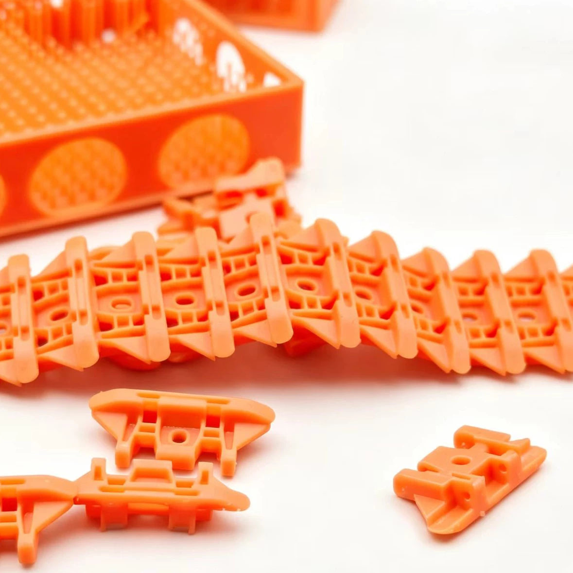 SSMODEL 1/35 MSS00086 Churchill Tank – High-Precision Articulated Tracks (3D Printed) — detail view 2