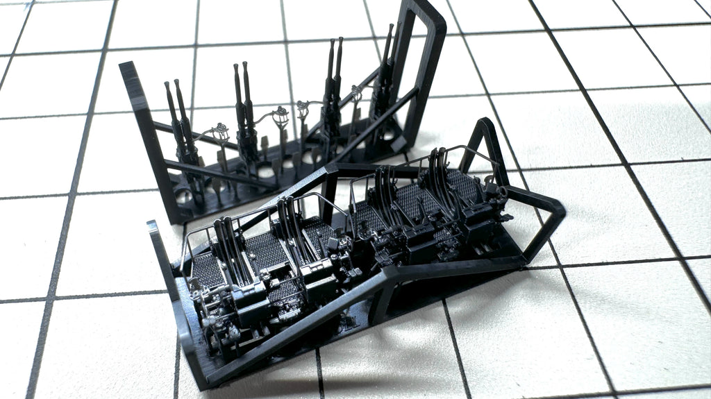 SSMODEL M350001 350 scale Bofors quadruple early stage