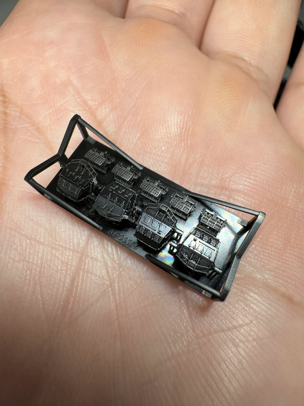 SSMODEL M700014  1/700Scale American MK37 fire control/MK4 radar