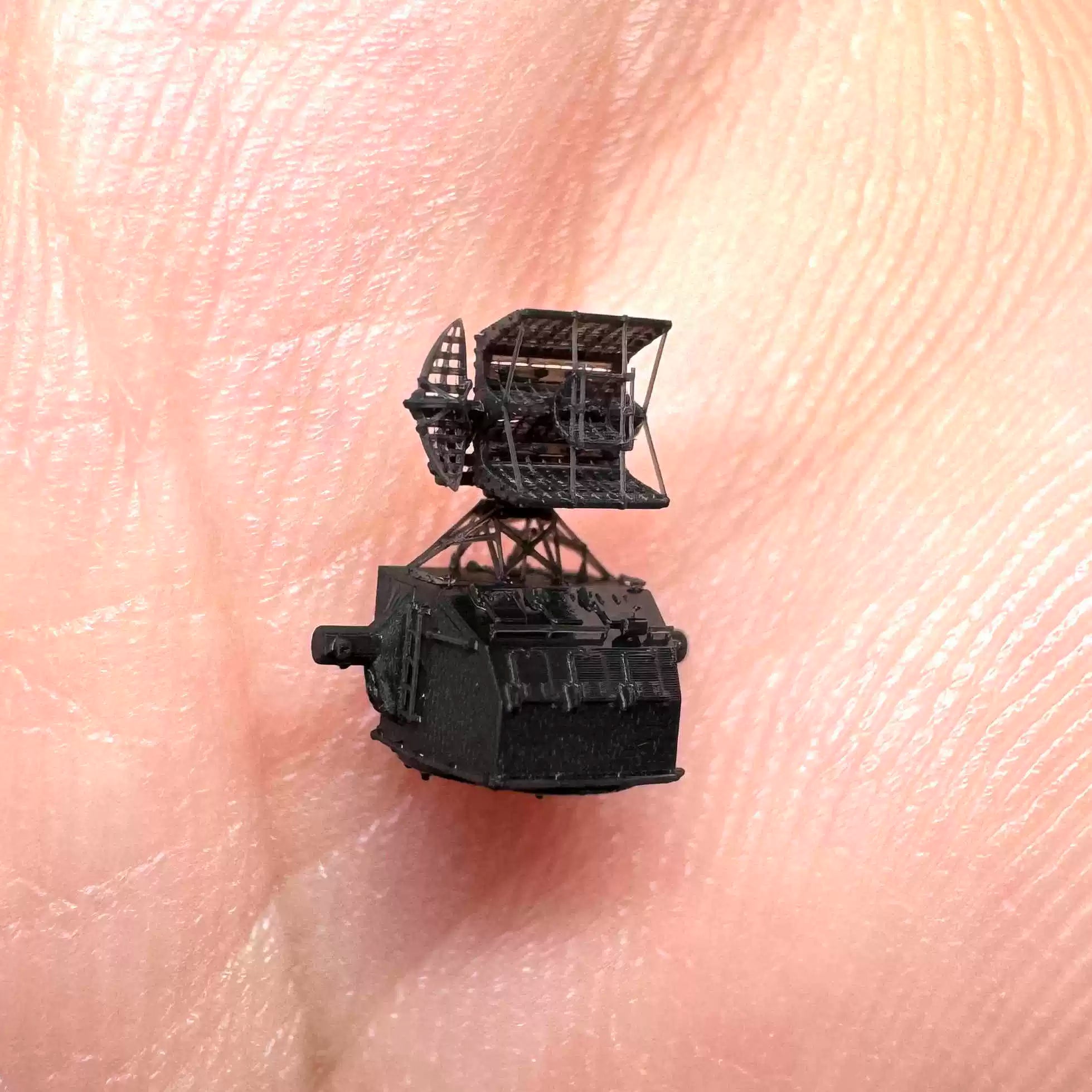 SSMODEL M700015 1/700Proportion American MK37 fire control, MK12/22 radar