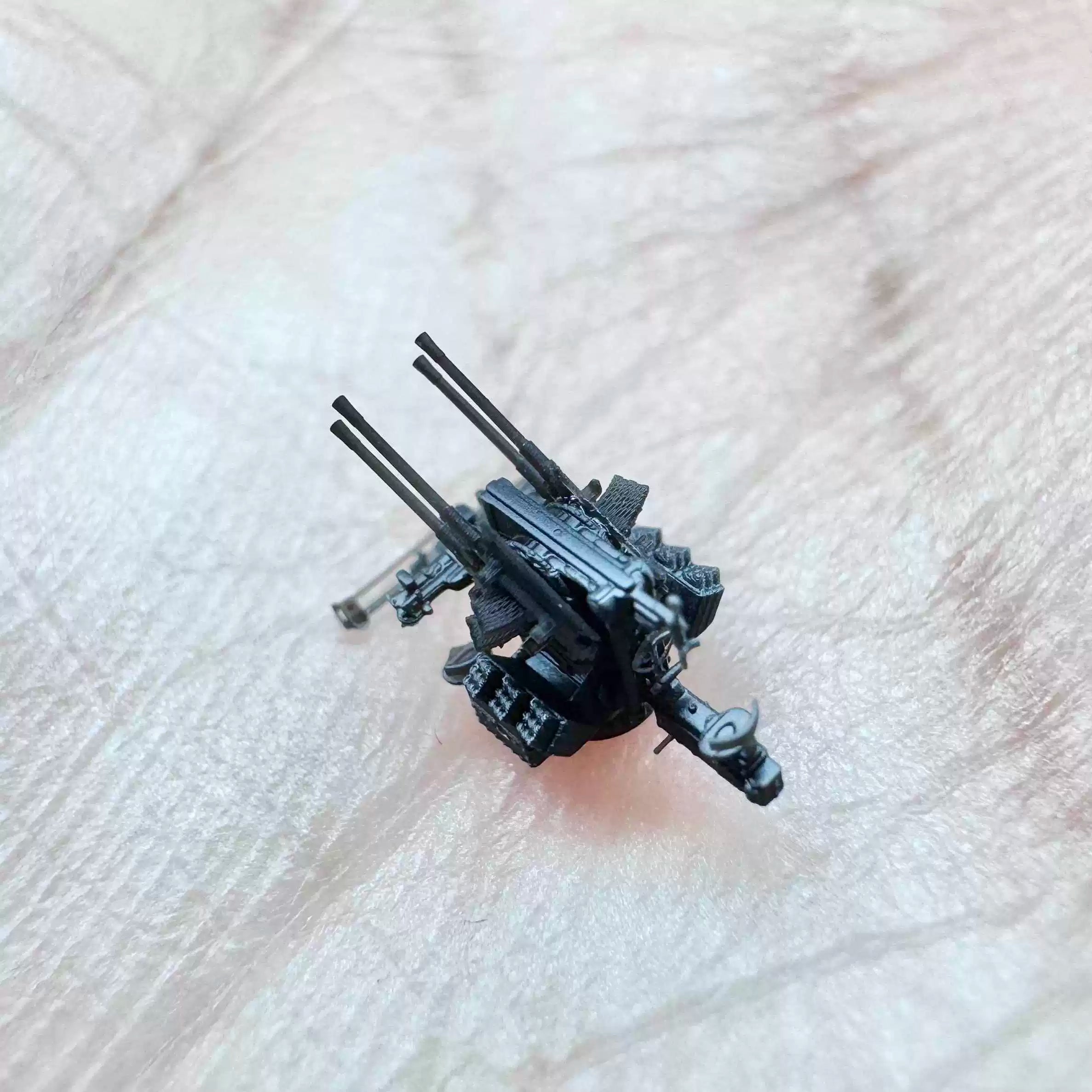 SSMODEL  G350013  350 scale German 20 mm C38 quadruple anti-aircraft machine gun Schaen