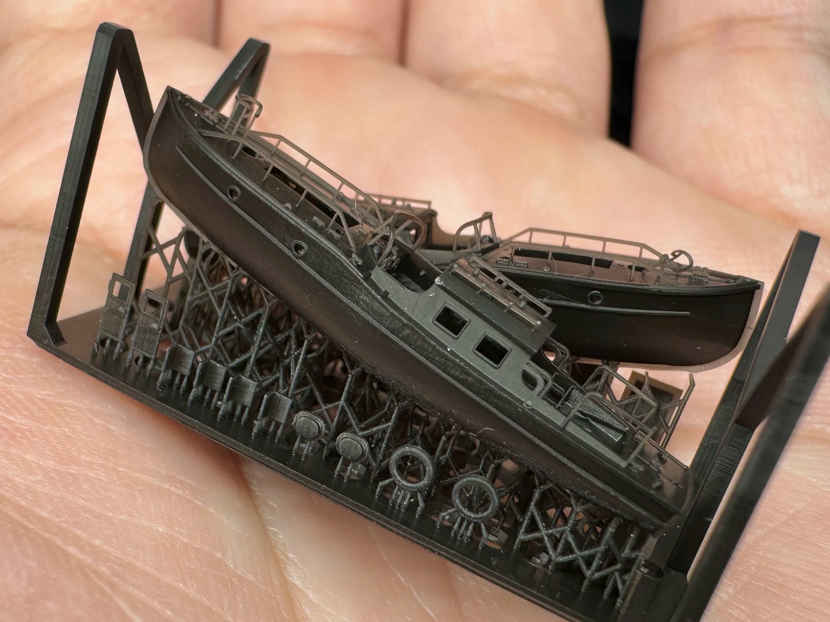 SSMODEL G350033   350 scale German Navy Admiral's Boat Type B