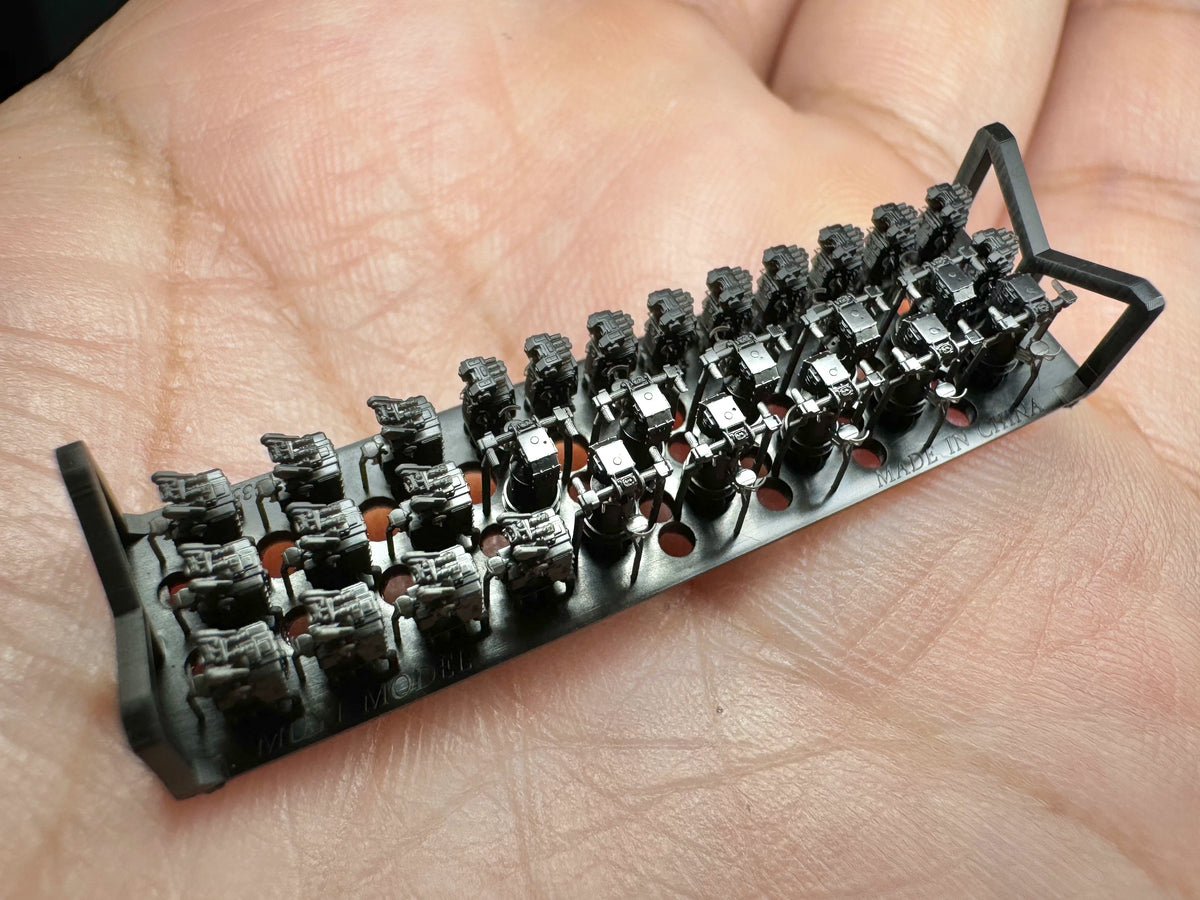 SSMODEL G350014 350 scale German Navy fire control group — detail view 5