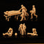 Miniature Model Modern Emergency Rescue Medical 10 Person Group Small Soldiers White Model LSSNO233 1/35/48/64/72/87/100/144