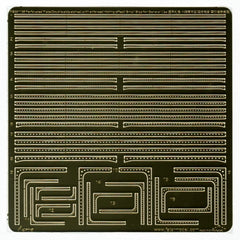 Five-star model FS351139 1/350 universal perforated strip, small standard type, double-sided etched with reinforcing ribs