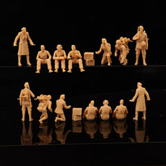 World War II Signal Corps 7-Person Team  LSSNO164 1/35/48/64/72/87/100/144