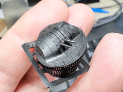 SSMODEL R350092  1/350 scale Big River 127 cannon with shield