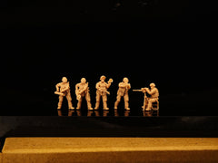 Modern US SWAT 5 people LSSNO254 1/35/48/64/72/87/100/144
