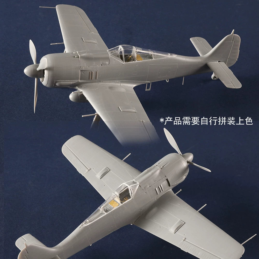 Trumpeter 1/48 81782 German FW190A-8 fighter jet assembly model
