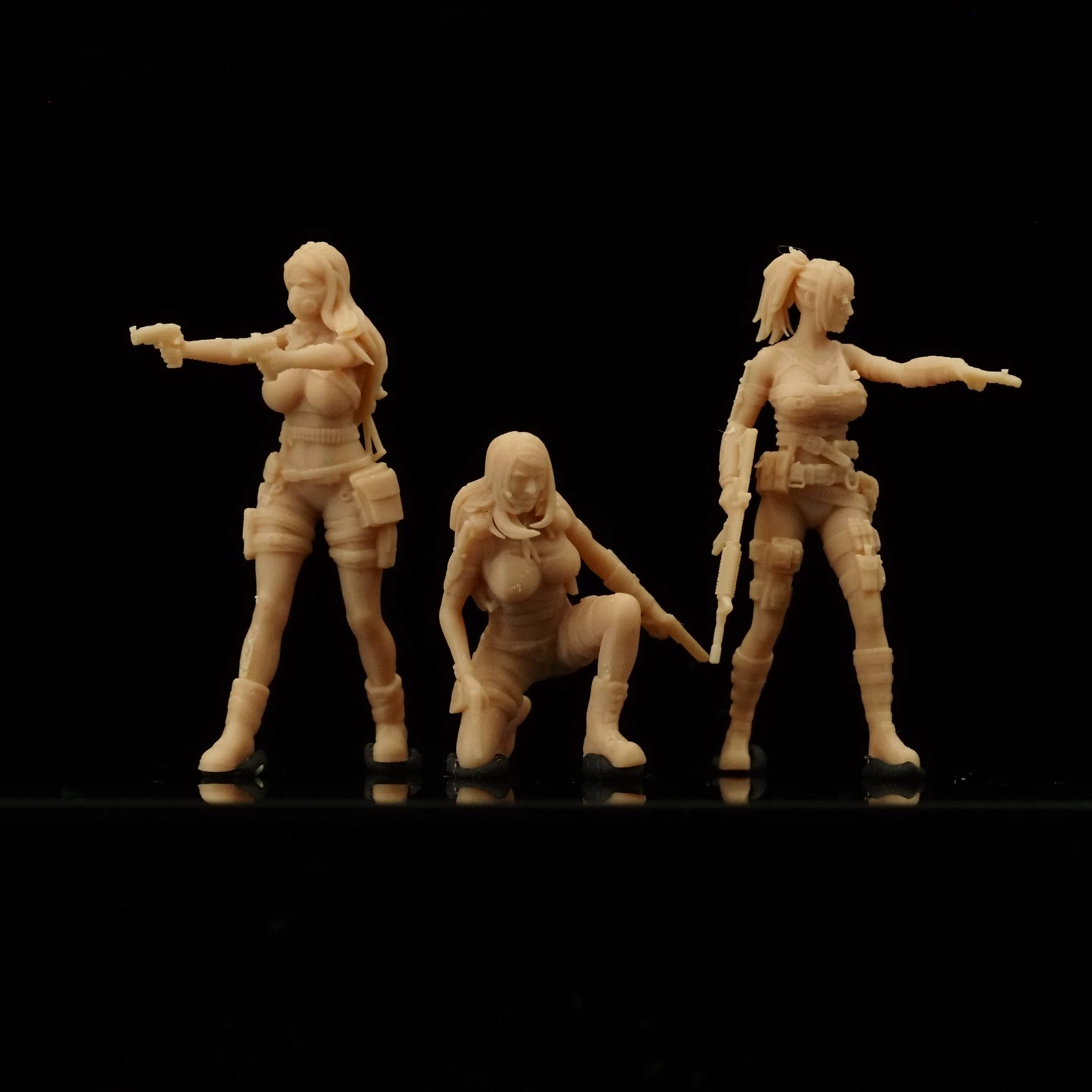 Modern Civilian Female Special Agent 8-Person Team LSSNO137 1/35/48/64/72/87/100/144