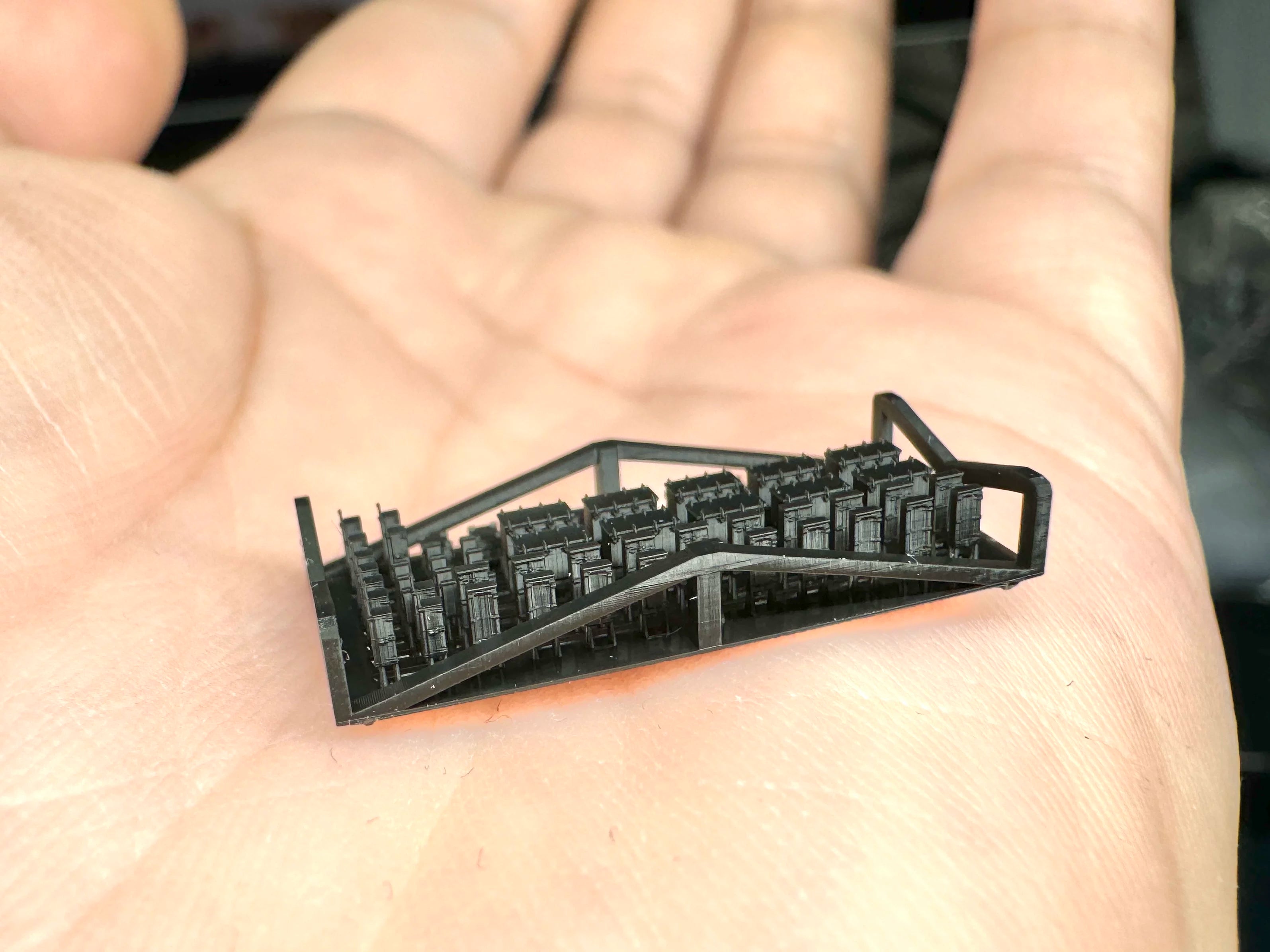 SSMODEL G700025   700 scale German Navy lockers of six types