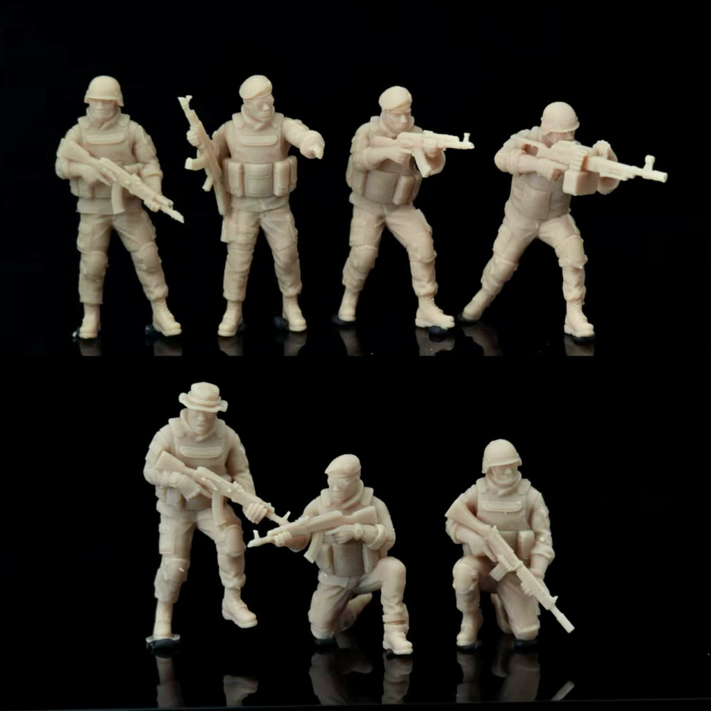A 7-member modern peacekeeping force LSSNO151 1/35/48/64/72/87/100/144