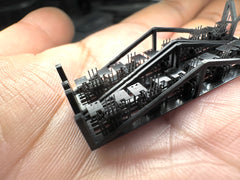 SSMODEL R350013   1/350Scale Jiulu triple with shield LPR sight